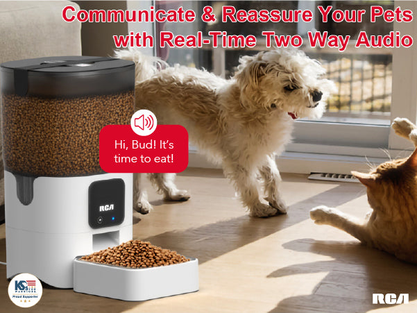 Smart Automatic Pet Feeder for Cats, Dogs, Rabbits -  PF122