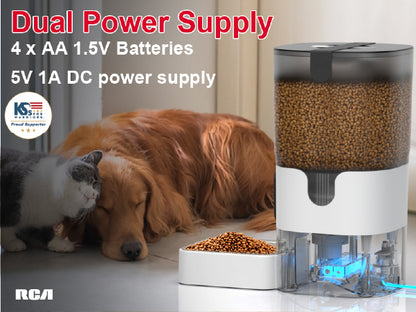 Smart Automatic Pet Feeder for Cats, Dogs, Rabbits -  PF122