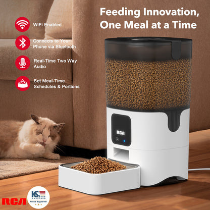 Smart Automatic Pet Feeder for Cats, Dogs, Rabbits -  PF122