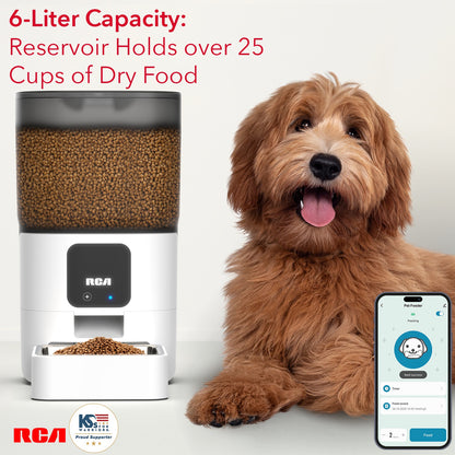 Smart Automatic Pet Feeder for Cats, Dogs, Rabbits -  PF122