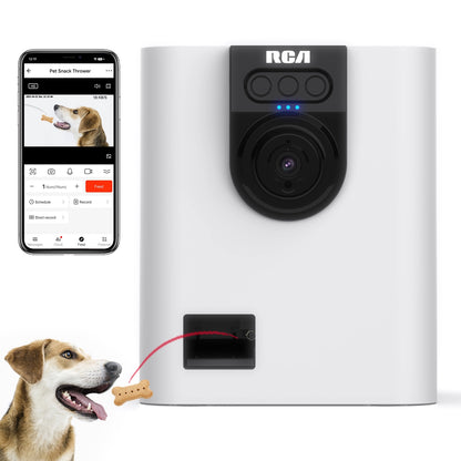 Smart Dog & Cat Camera Treat Dispenser For Small Treats & Kibble - PF147