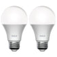 Dimmable A19 White Bulb (2-Pack)