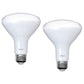 Dimmable BR30 White Bulb (2-Pack)